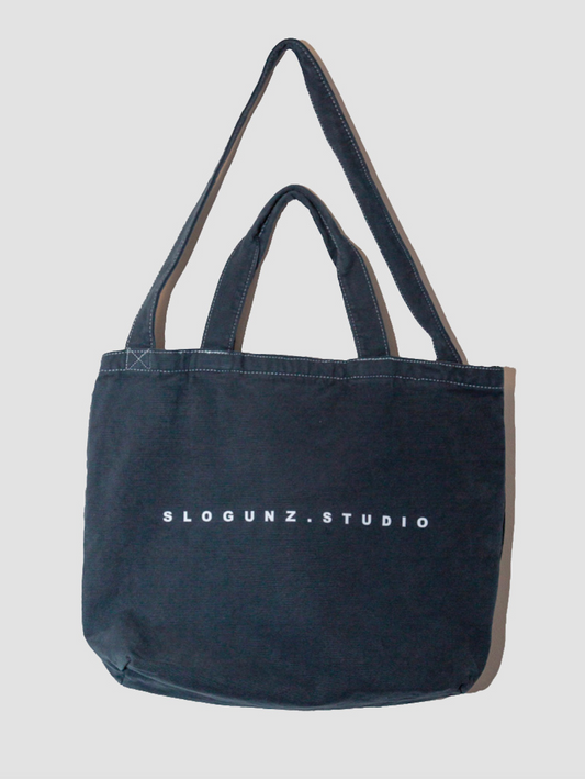 Indigo Signature Canvas Bag