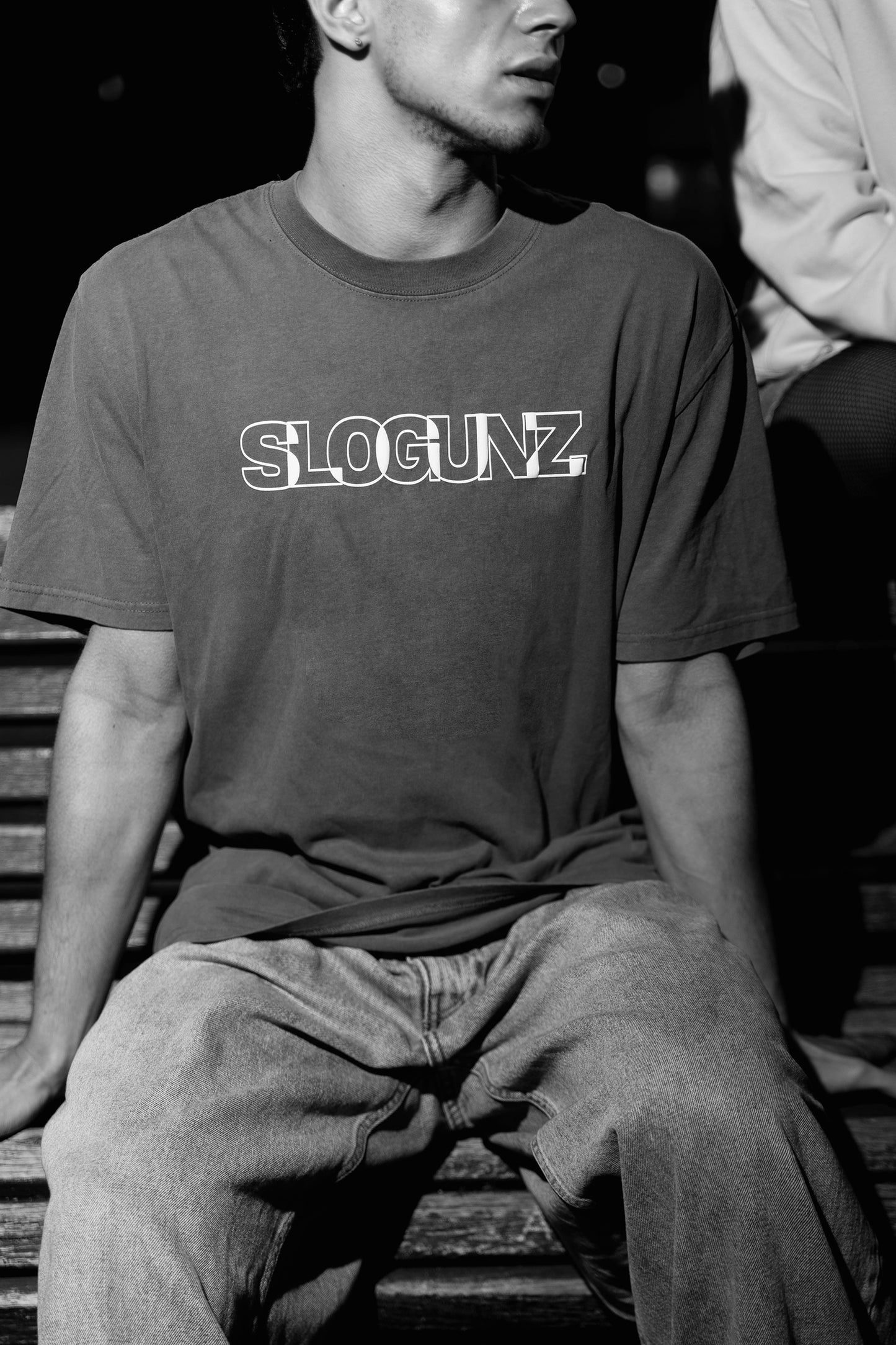 OUTLINE heavy faded t-shirt