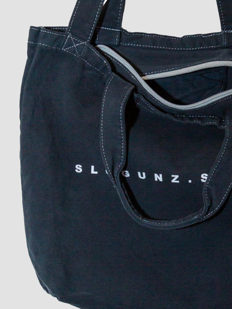 Indigo Signature Canvas Bag