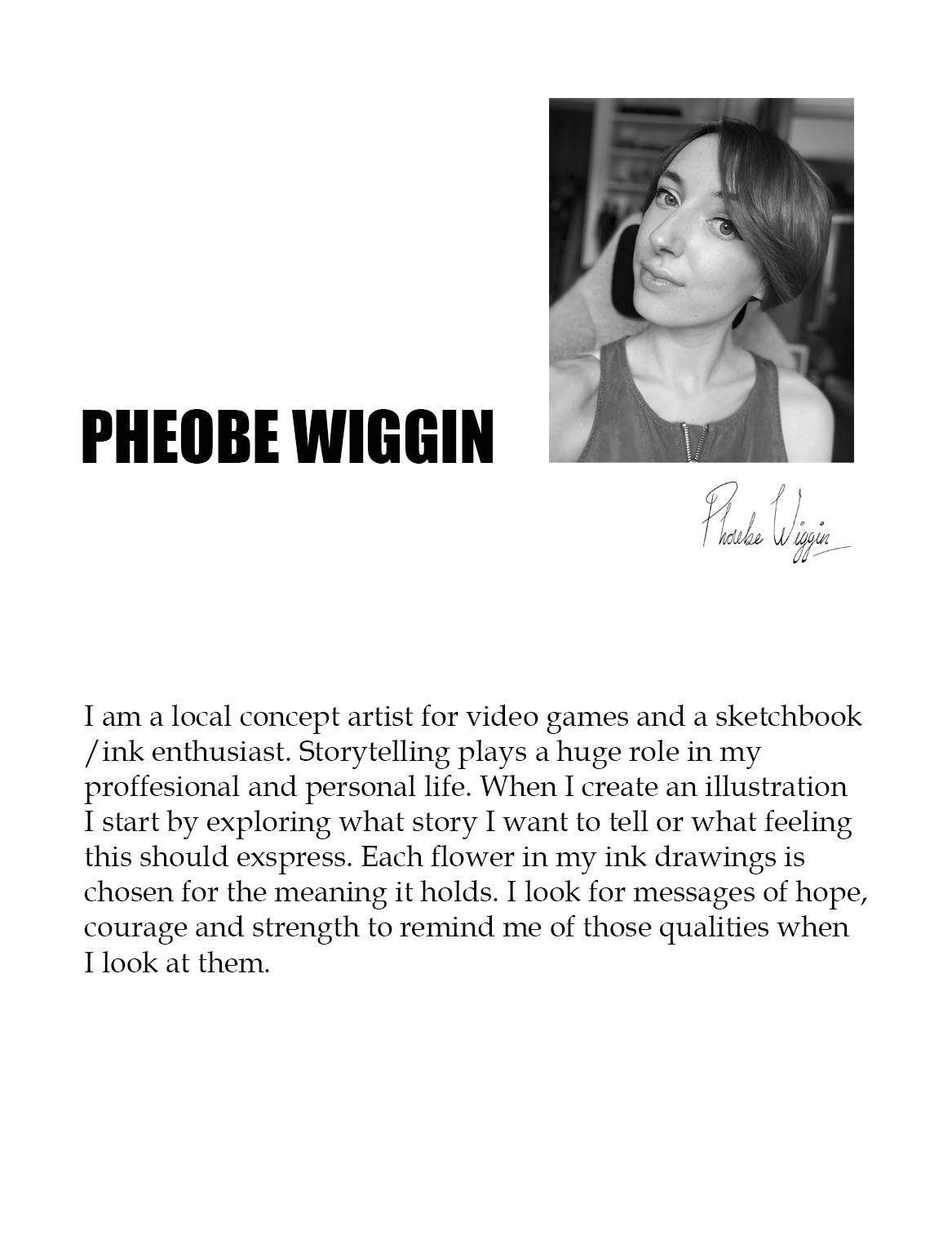 PHEOBE WIGGIN "keep growing" t-shirt