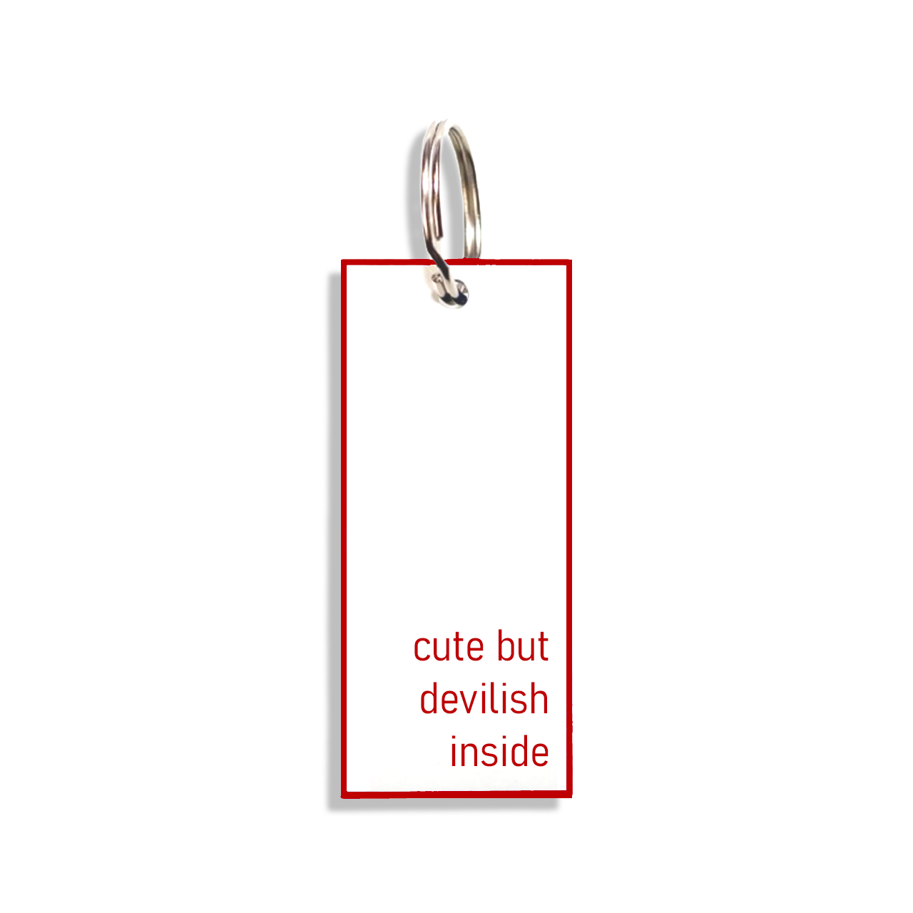 "cute but devilish inside"