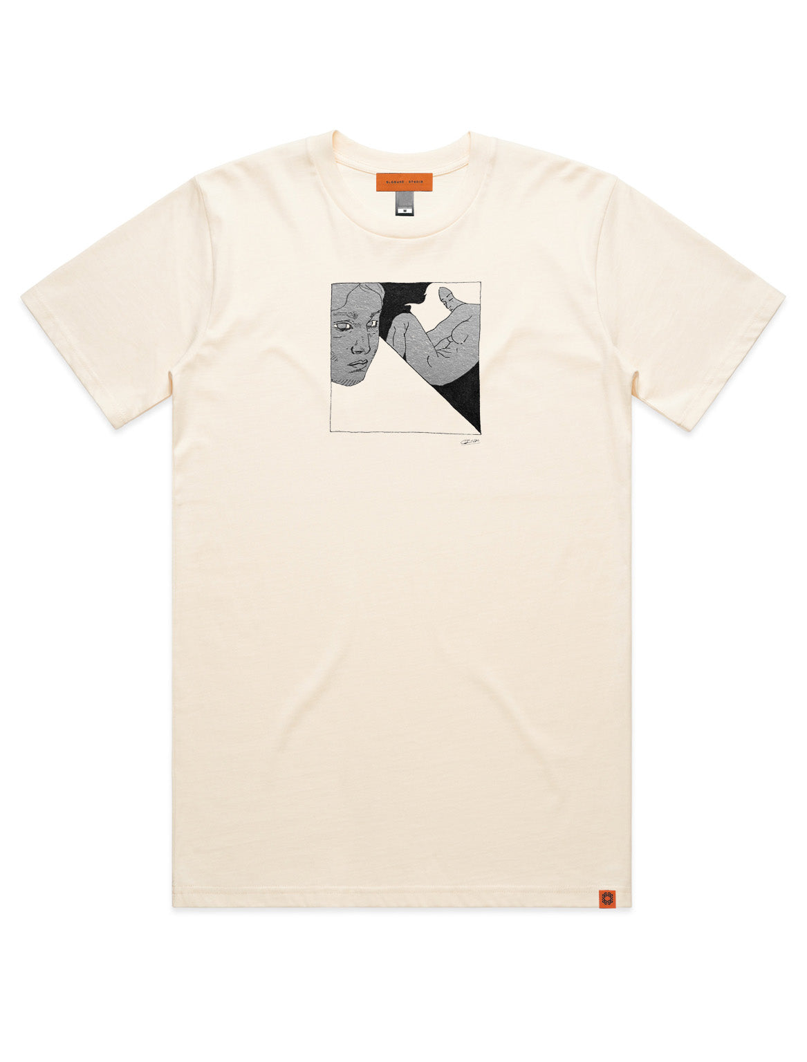 CHARLIE IRWIN "naked lady" t-shirt