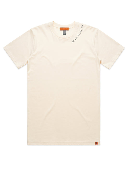 RUTH NICOLSON "we all bleed the same colour" t-shirt