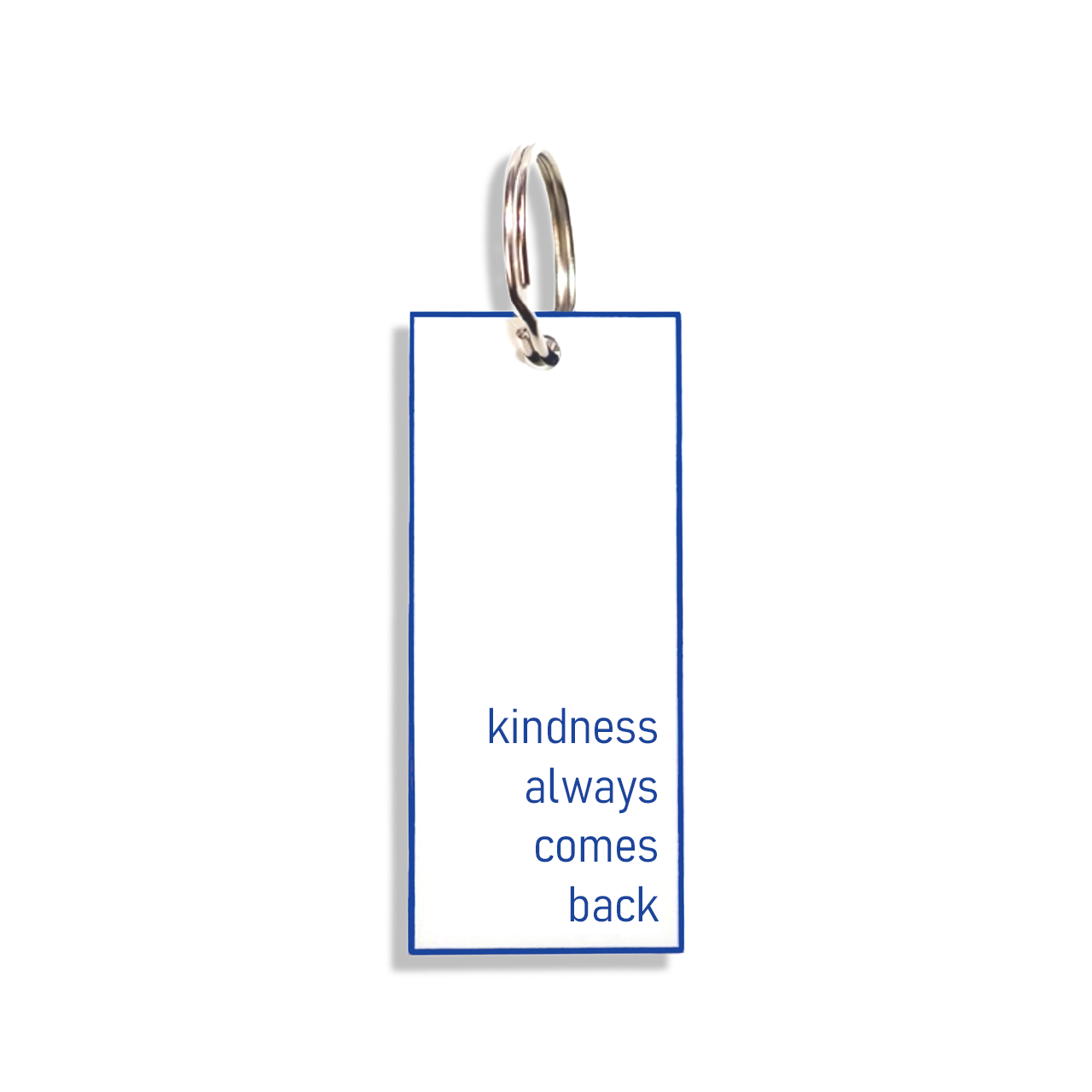 "kindness always comes back"