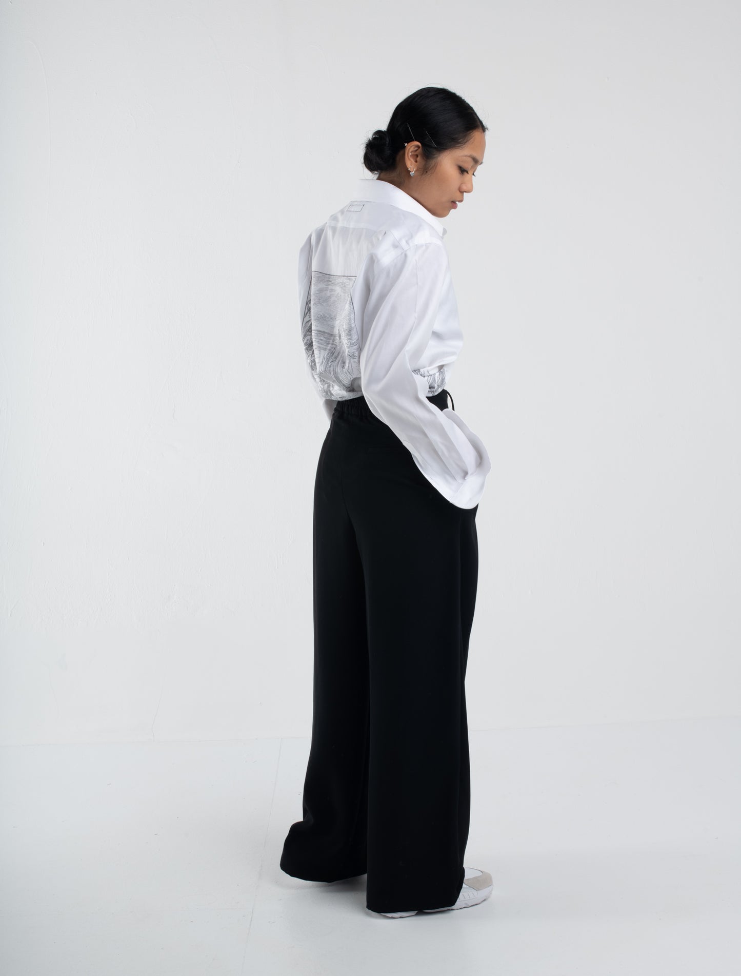 BE NOT AFRAID unisex white graphic shirt